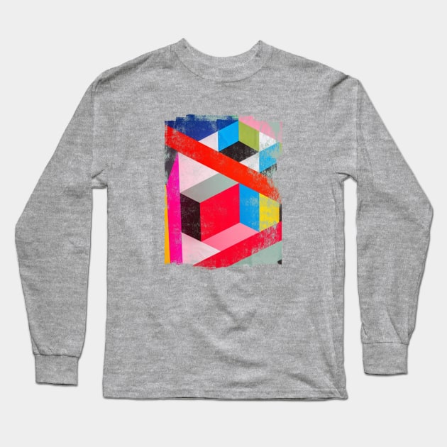 painting colors Long Sleeve T-Shirt by potch94